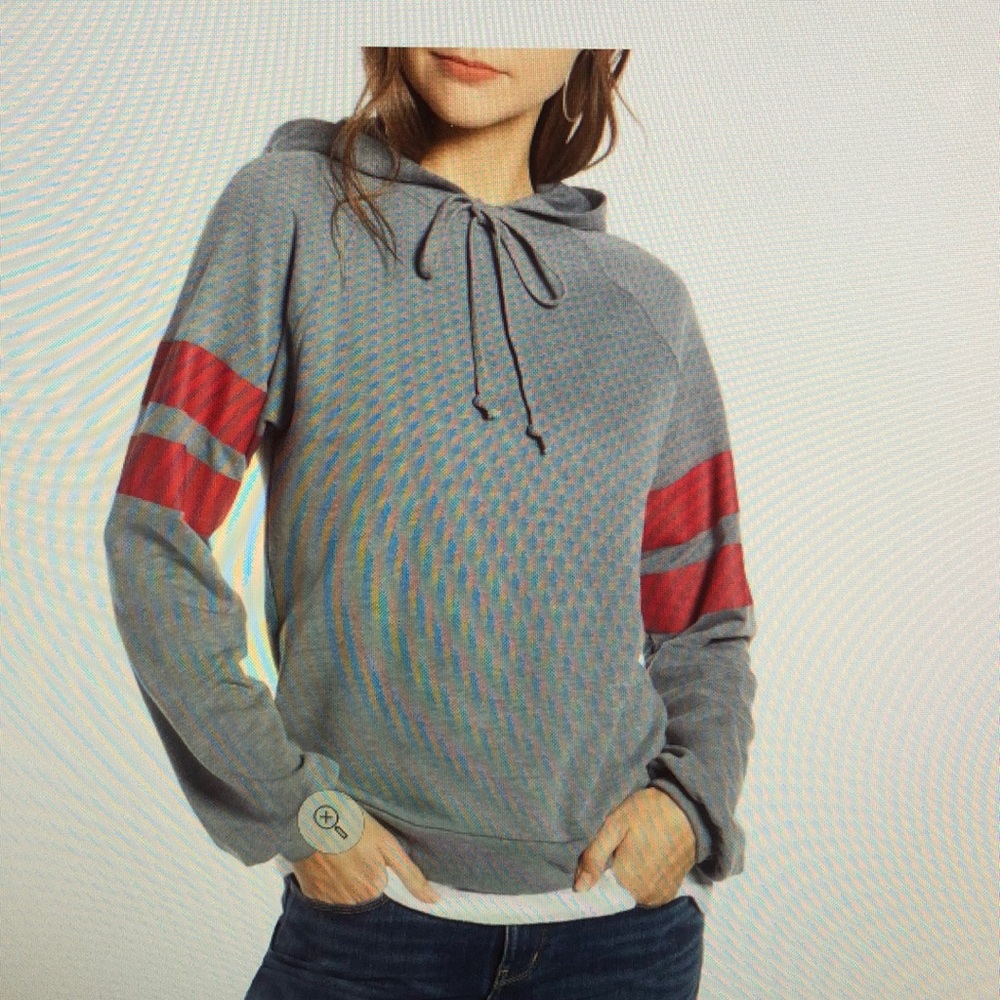 Nordstrom Varsity Stripe Hoodie